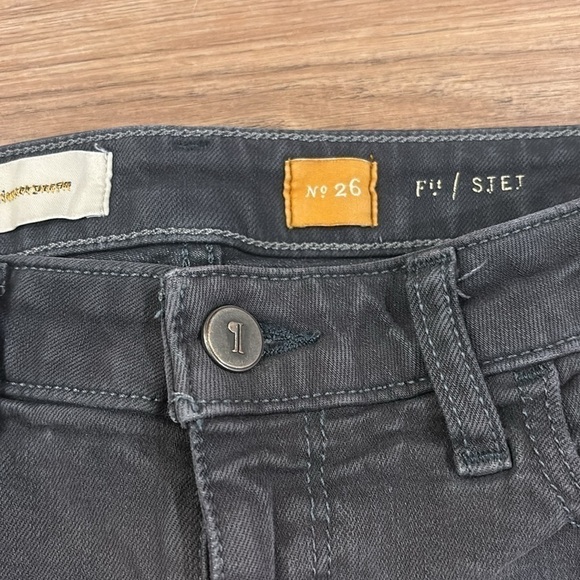 :Price Firm: Anthropologie Pilcro Stet Charcoal Jean Shorts - Picture 3 of 6
